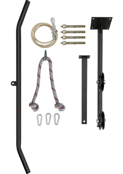 Duvar Tipi Çok Fonksiyonlu Pulldowm , Pushdown, Triceps, Omuz Çalışma Istasyonu fırsatları