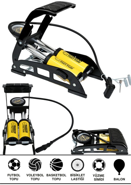 Bisiklet Pompası Ayakla Çalışan J44B-04 fiyatları