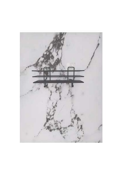 Siyah Yapışkanlı Çok Amaçlı Banyo Düzenleyici Rafı Duş Organizeri Mutfak Rafı modelleri