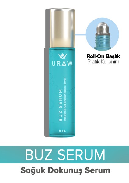 Buz Serum – Göz Altı Morluk, Şişlik ve Ince Çizgilere Karşı Roll-On Göz Çevresi Serumu