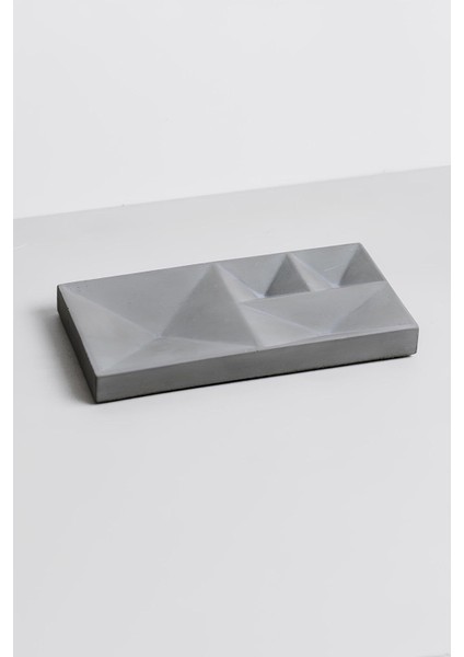 Beton Geometrik Takı Organizer | Yüzük, Kolye, Küpe ve Saat Düzenleyici | Şık Dekoratif Tasarım modelleri