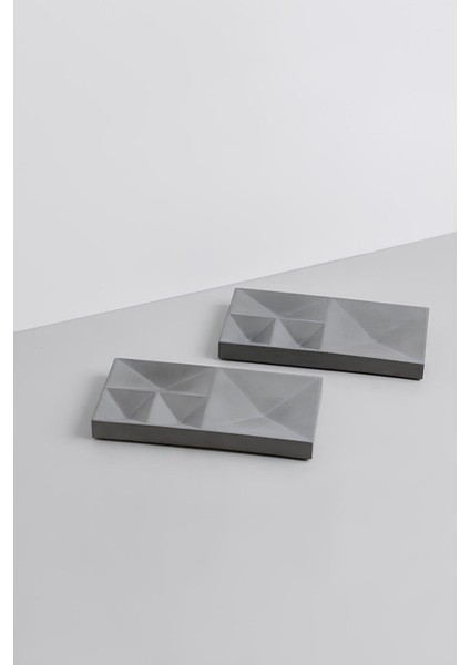 Beton Geometrik Takı Organizer | Yüzük, Kolye, Küpe ve Saat Düzenleyici | Şık Dekoratif Tasarım fırsatları