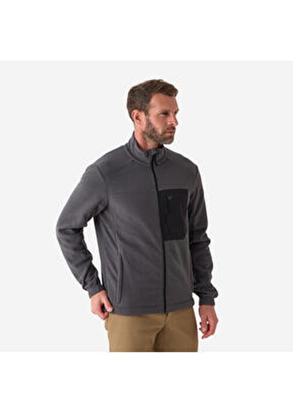 Solognac Ses Çıkarmayan Polar Hırka - Gri - Avcılık ve Doğa Gözlemi - 500 fiyatları