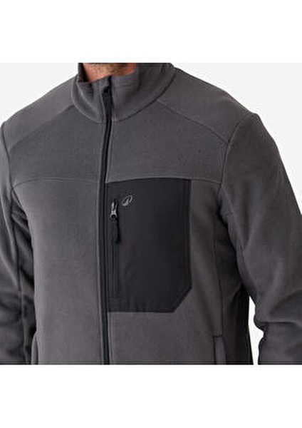 Solognac Ses Çıkarmayan Polar Hırka - Gri - Avcılık ve Doğa Gözlemi - 500 modelleri