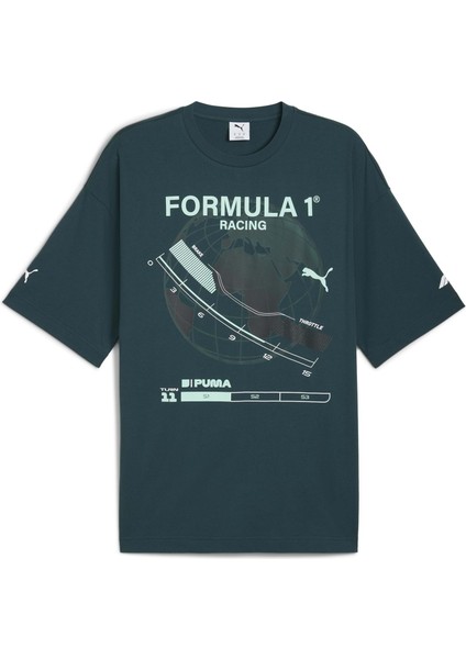 632655-04 F1 Graphic Tee - Relaxed Tişört Erkek T-Shirt