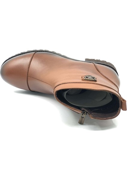 Marsel Hakiki Deri Düz Kaymaz Taban Ortopedik Kadın Bot indirimleri