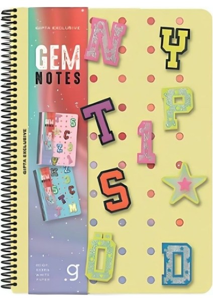 Gem Notes Spiralli Pp Kapak A5 Çizgili Not Defteri modelleri
