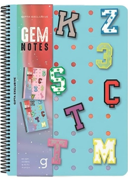 Gem Notes Spiralli Pp Kapak A5 Çizgili Not Defteri fırsatları