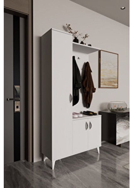 Eko Portmanto Vestiyer Beyaz modelleri