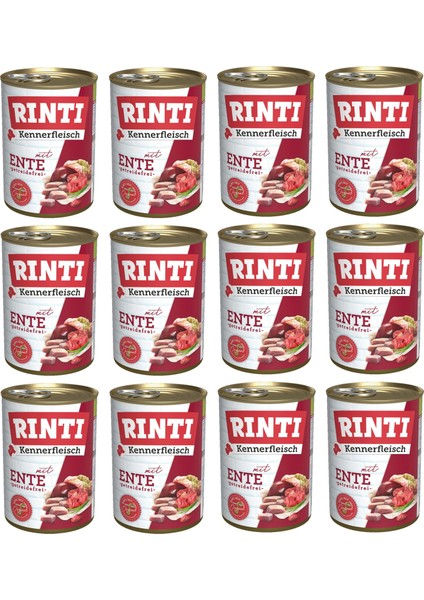Ördekli Gurme Köpek Konservesi 400 Gr. x 12 Adet