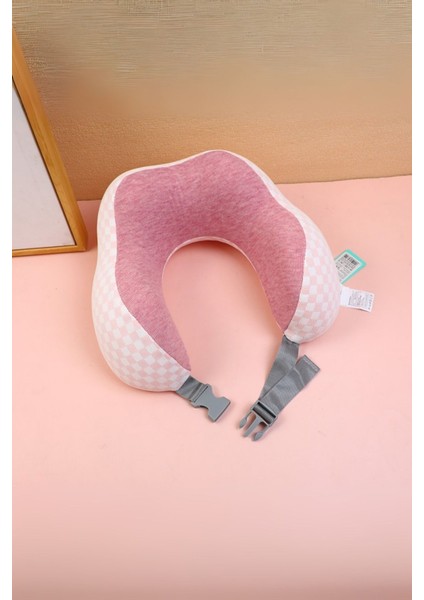 Örme Ekose Memory Foam U Tipi Yastık fiyatları