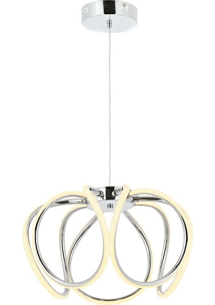 Lina Tekli Sarkıt Avize Krom