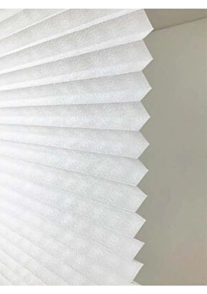 Katlanabilir Cam Balkon Plise Perdesi Beyaz (Vidalı - Kancalı) fiyatları