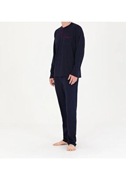 Pamuklu Pijama Takımı-Boxer-Atlet-Çorap 4'lü Kutulu Damat Çeyiz Seti Q2.U.0O.K0K.A0P.C fırsatları