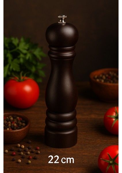 Be Original Viyana 22 cm Ahşap Tuz Değirmeni – Doğal, Dayanıklı, Ayarlanabilir Öğütme fiyatları