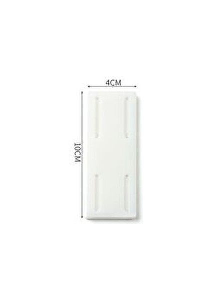 Yapışkanlı Plastik Eşya Sabitleme Aparatı Kızaklı Priz Kablo Tutacağı Renkli