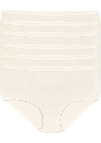 Yıldız 12'li Bambu Penye Yüksek Bel Bato Kadın Külot