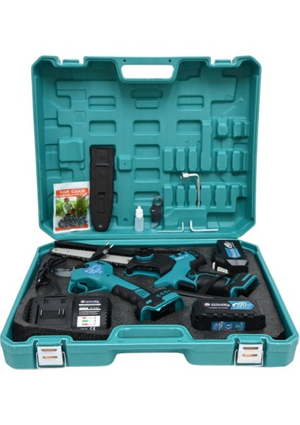 Dijitalgöstergeli 3 Lü Set A Plus 21V3AH 50MM Budama Makası Kömürsüz Testere Teleskobik Kol modelleri