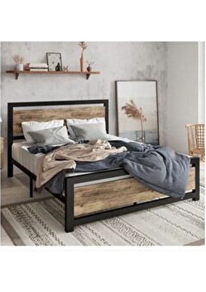 Metal Karyola, Çınar Xl Metal Karyola Renk Seçenekli, Çift Kişilik modelleri