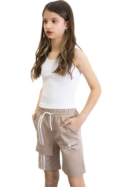 Kahverengi Kız Çocuk Şort 20756 fiyatları