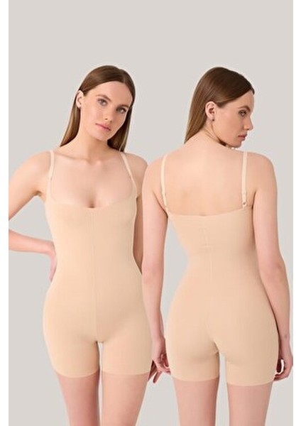 Kadın Lazer Kesim Korse Hava Geçirgen Pamuk 2 Beden Tam Boy Askılı Model indirimleri