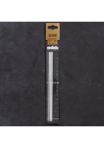 Addi 2mm 20CM 5 Li Çorap Şişi - 201-7