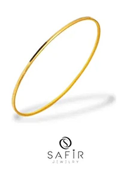 14 Ayar Altın Ajda Bilezik 7 gr El Yapımı Yatırım Amaçlı Takı