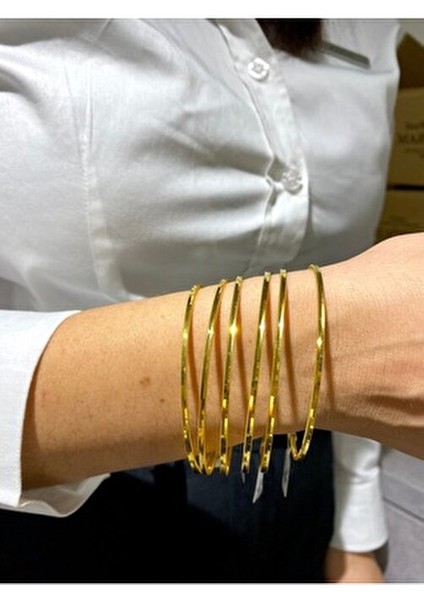 14 Ayar Altın Ajda Bilezik 7 gr El Yapımı Yatırım Amaçlı Takı fiyatları