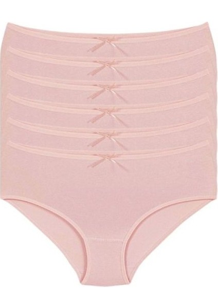 Yıldız 12'li Bambu Penye Yüksek Bel Bato Kadın Külot