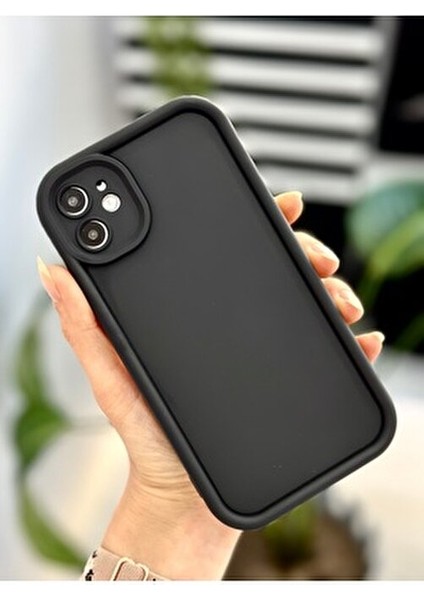 Iphone 11 Uyumlu ( 12 Görünümlü Köşeli ) Darbe Önleyici Mat Lansman Silikon Kılıf fiyatları