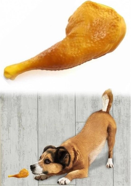 Köpekler Için Oyuncak Tavuk Budu