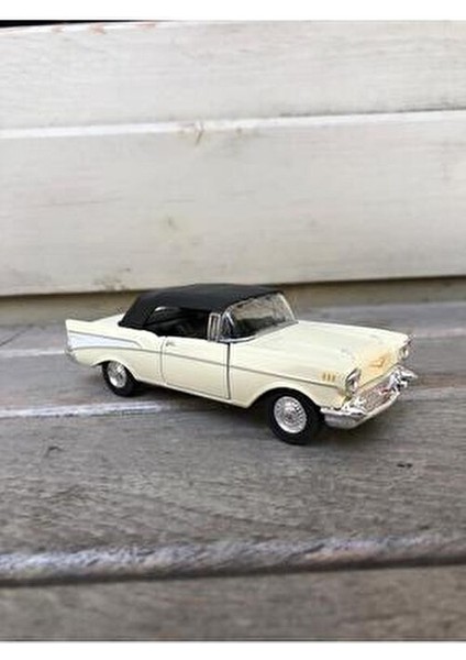 Welly 1957 Chevrolet Bel Air Diecast Metal Araba Model Araba Oyuncak Araba Çek Bırak Araba 12 cm fiyatları