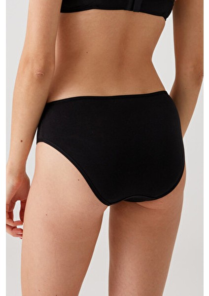 7'li Ekonomik Paket Classic Pamuklu Basic Külot Düz Desen Yumuşak Dokulu indirimleri