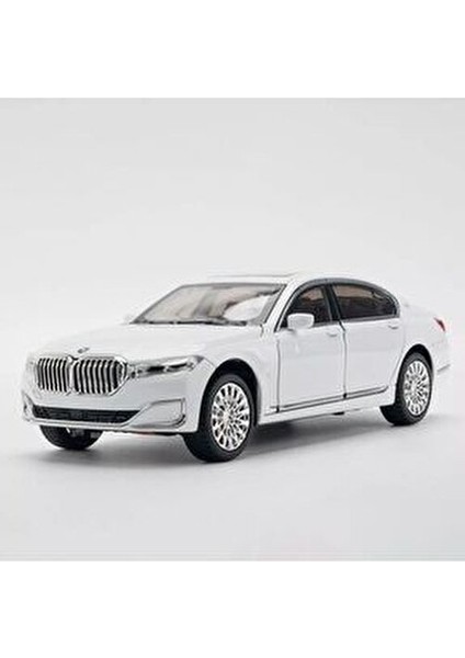 Bmw 760Lİ Araba Bmw 7 Serisi Araba 1:24 Diecast Metal Model Araba Koleksiyon Araba Sesli Işıklı modelleri