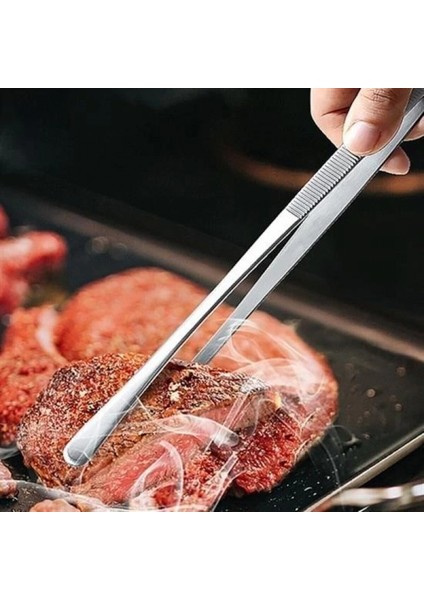 Yiyecek Servis Maşası Air Fryer Master Chef Şef Cımbızı Et Kızartma Barbekü Aleti 30 cm fırsatları