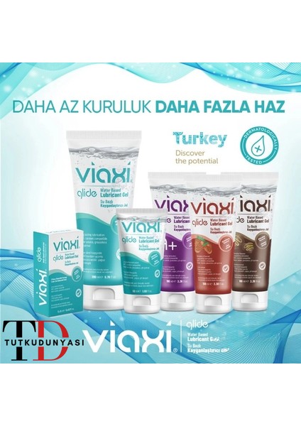 Viaxi Glide Su Bazlı Kayganlaştırıcı Jel Sade 50 ml fiyatları
