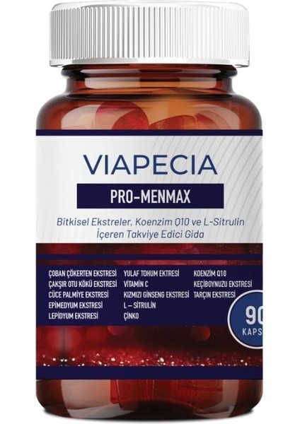 Viapecia Pro-Menmax 90 Kapsül