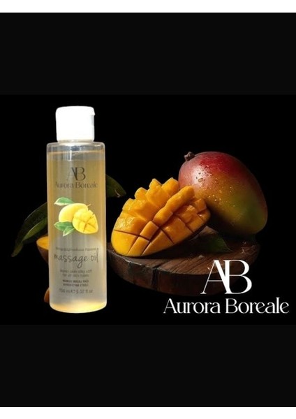 Aurora Boreale Mango Aromalı Afrodizyaklı Masaj Yağı 150 ml fiyatları