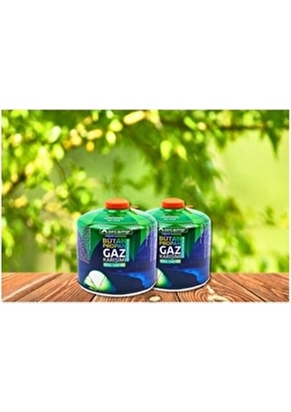 450 gr 2'li Set Bütan-Propan Gaz Kartuşu/tüpü | Kamp ve Ocak Kullanımı Için modelleri