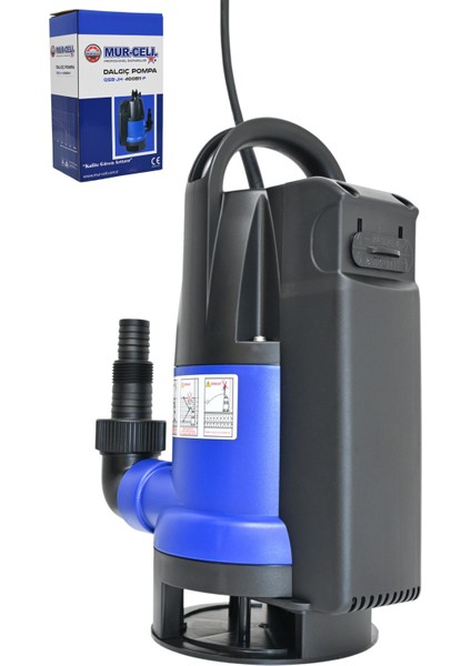 QSB-JH400B11-F Dalgıç Pompa Gizli Şamandıralı Kirli Su Pompası 400 Watt