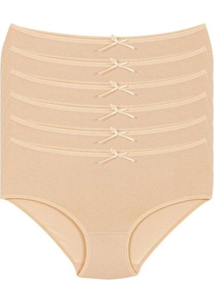 Yıldız 12'li Bambu Penye Yüksek Bel Bato Kadın Külot