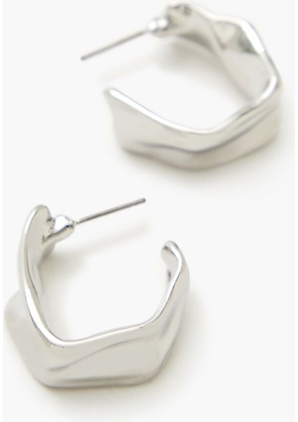 Geometrik Halka Küpe