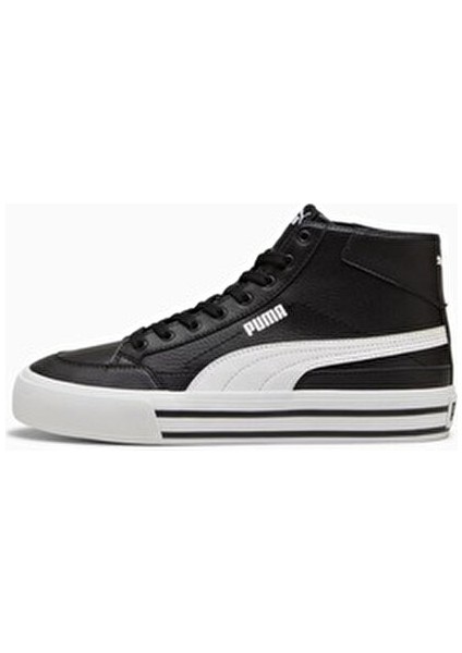 Tenis Ayakkabı Court Classic Vulc Orta Unisex Günlük Siyah 39748201