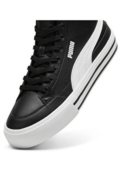 Tenis Ayakkabı Court Classic Vulc Orta Unisex Günlük Siyah 39748201 indirimleri