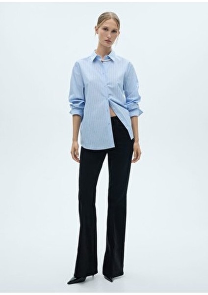 Fitilli Kadife Flare Jean Pantolon fiyatları