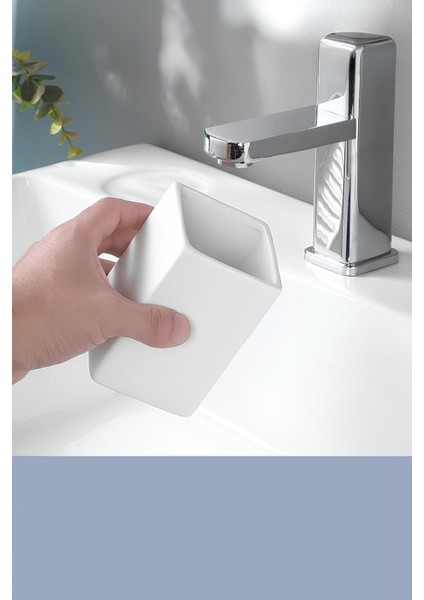 Beton Beyaz Diş Fırçalık | Elektrikli Diş Fırçası, Diş Macunu ve Tezgah Üstü Düzenleyici fiyatları