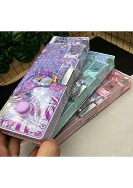 Sanrio Kawaii Lüx Kalemlik Oyuncaklı Içi Sulu Ultra Lüks Hediyelik Öğrenci Kalemlik 1 Adet fiyatları