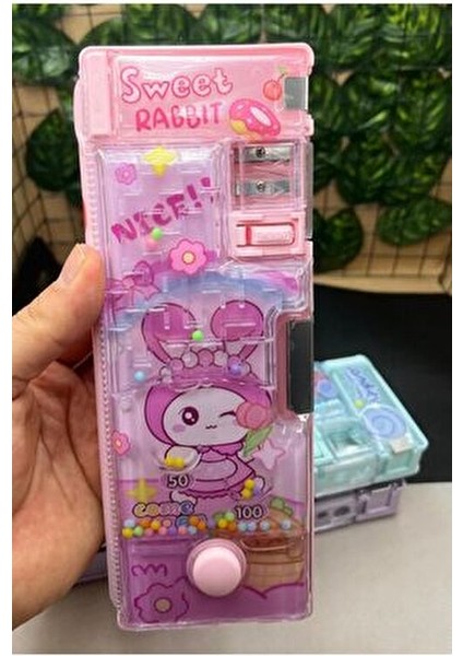 Sanrio Kawaii Lüx Kalemlik Oyuncaklı Içi Sulu Ultra Lüks Hediyelik Öğrenci Kalemlik 1 Adet fırsatları