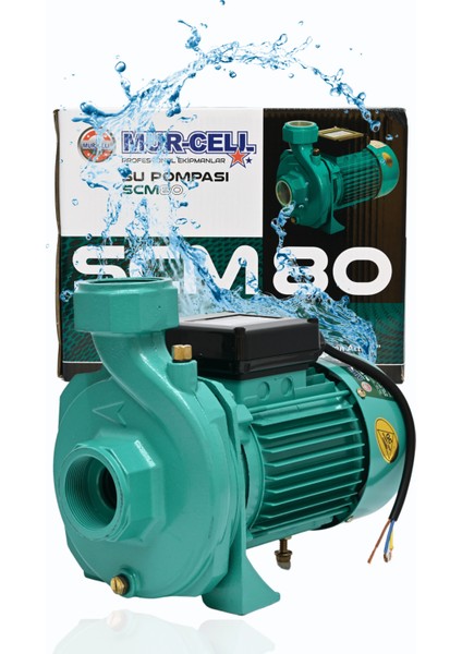 2 Hp Scm 80 Elektrikli Su Pompası Su Motoru 2 Inc Scm modelleri