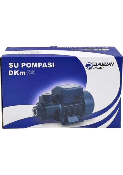 Dayuan DKM60 Bakır Sargılı 0,37KW 0,5hp Su Pompası fırsatları
